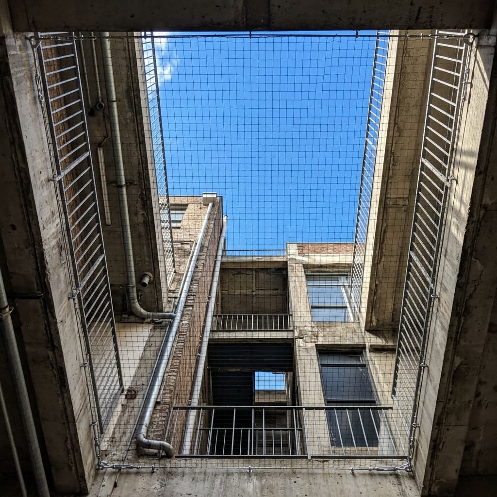 Clear-View Netting