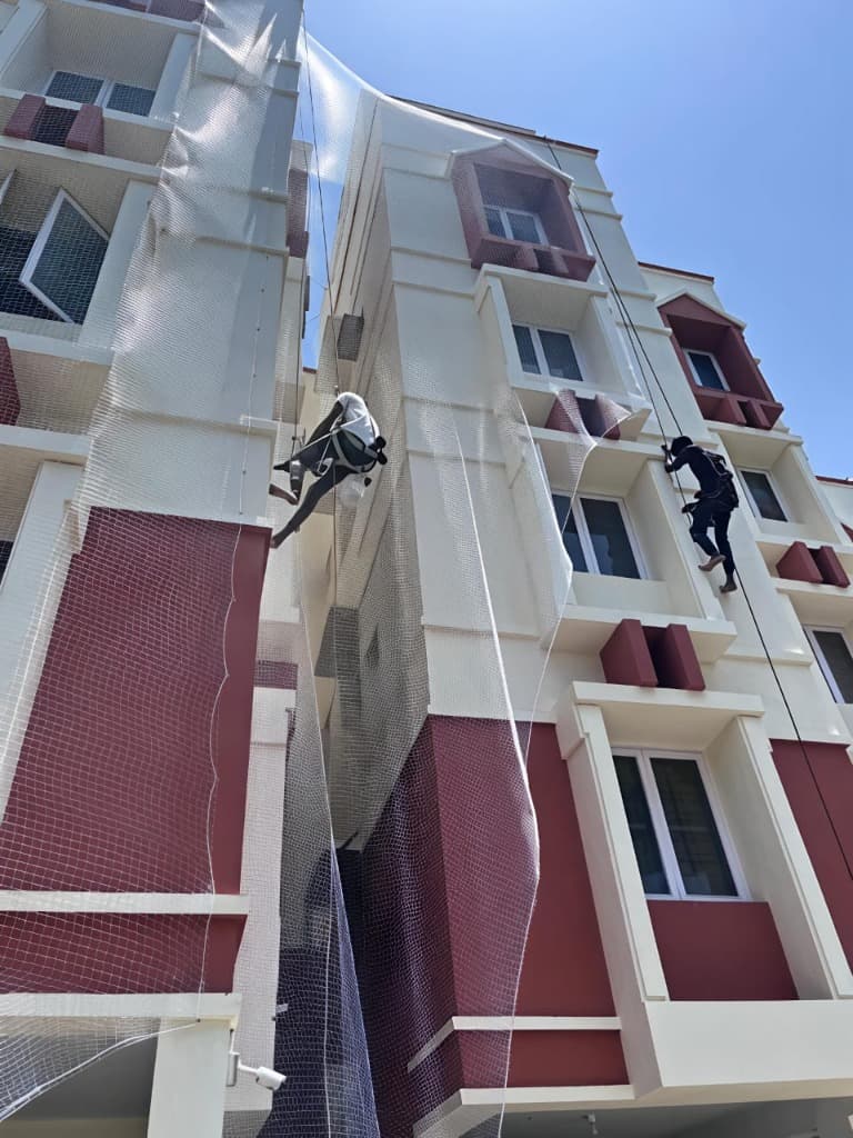 High-Rise Safety Mesh